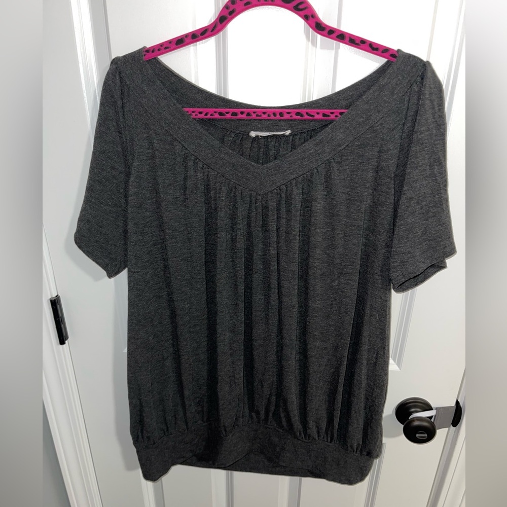 🩷 Flash Sale 🩷 Zenana 1x Dark Grey Top